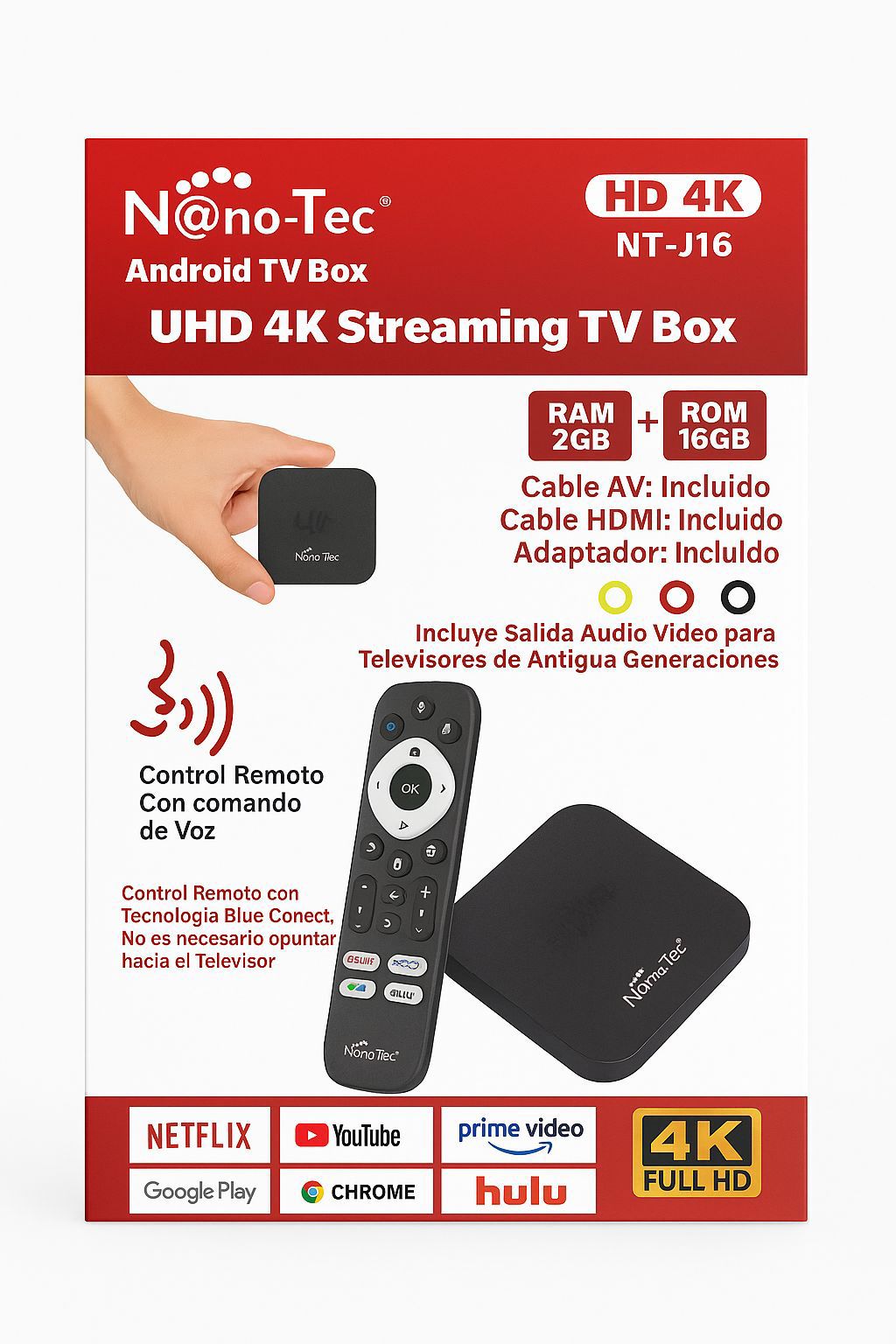 TV BOX NANO-TEC 4K